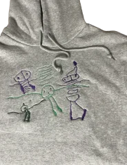 Mikina s dětským obrázkem