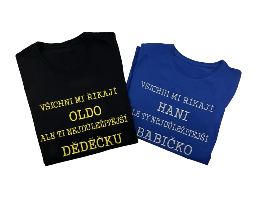 Tričko všichni mi říkají.. - Barva trička: Červená