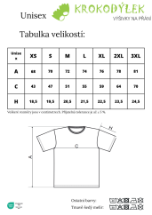 Tričko s výšivkou siluety