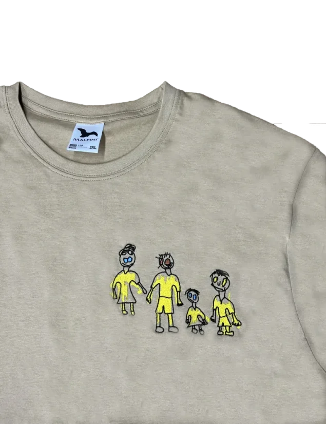 Tričko s dětským obrázkem - Barva trička: Černá