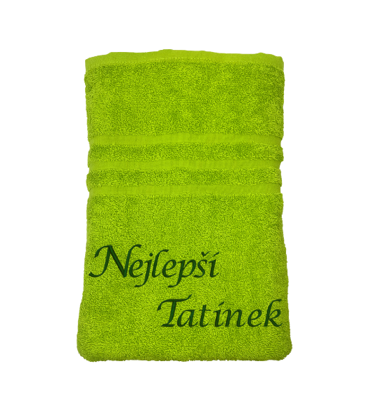 Osuška pro nejlepšího tatínka - Barva: Růžová