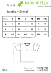 Tričko s výšivkou siluety