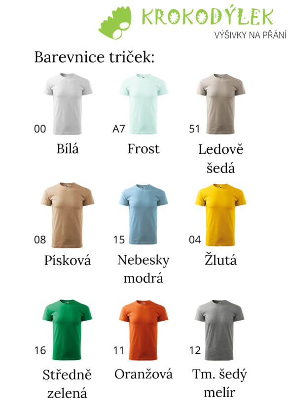 Tričko s dětským obrázkem