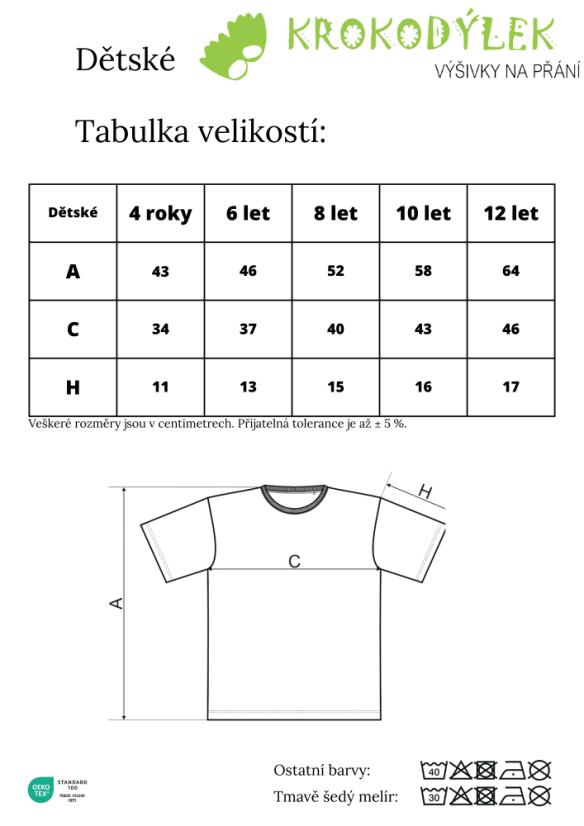 Tričko se znamením zvěrokruhu dětské - Barva trička: Červená