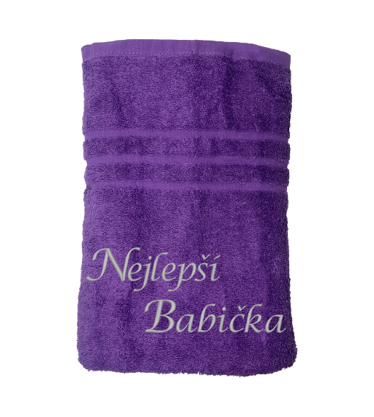 Ručník pro nejlepší babičku - Barva: Krémová