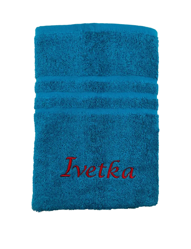 Osuška s vlastním jménem