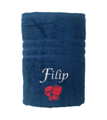 Ručník s vlastním jménem a našim motivem